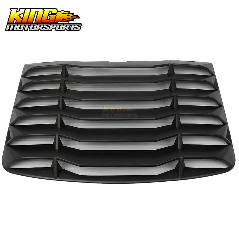 Fits 03-08 Nissan 350Z Matte Black Rear Windshiled Louvers Cover ABS