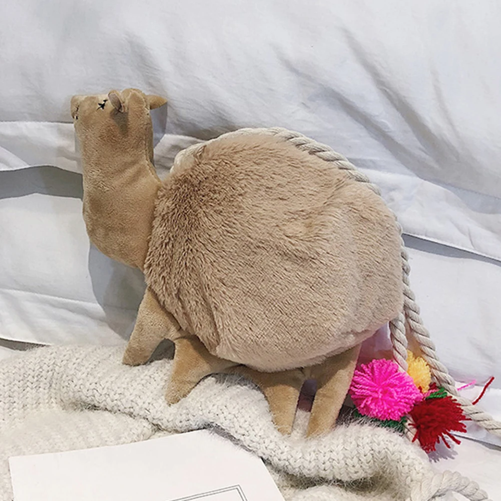 Женская сумка через плечо с клапаном плюшевый шар сумки дизайнерские мини