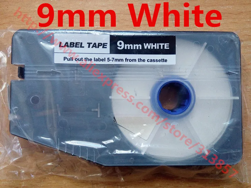 Чернила принтер лента для этикеток LM-509YL 9 мм желтая идентификационного принтера