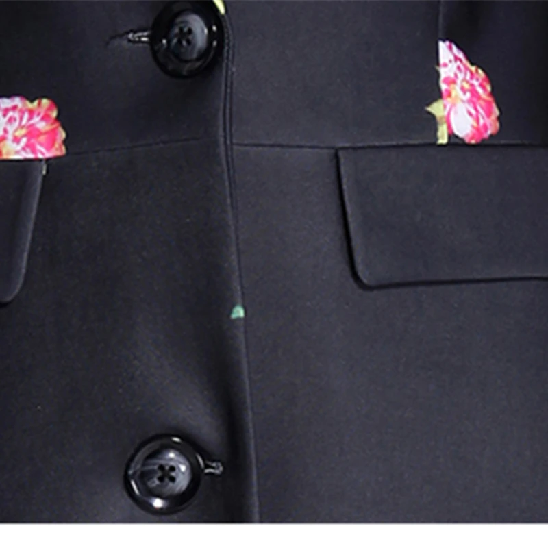 Для женщин нагрудные ветровка 2017 Демисезонный длинное пальто тонкий печати