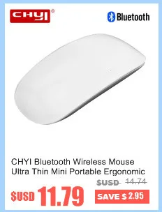 CHYI Bluetooth 3,0 Беспроводная компьютерная мышь BT оптическая Mause Blutooth 1600 dpi тонкая розовая цветная Бесшумная 3D компьютерная мышь для ноутбука