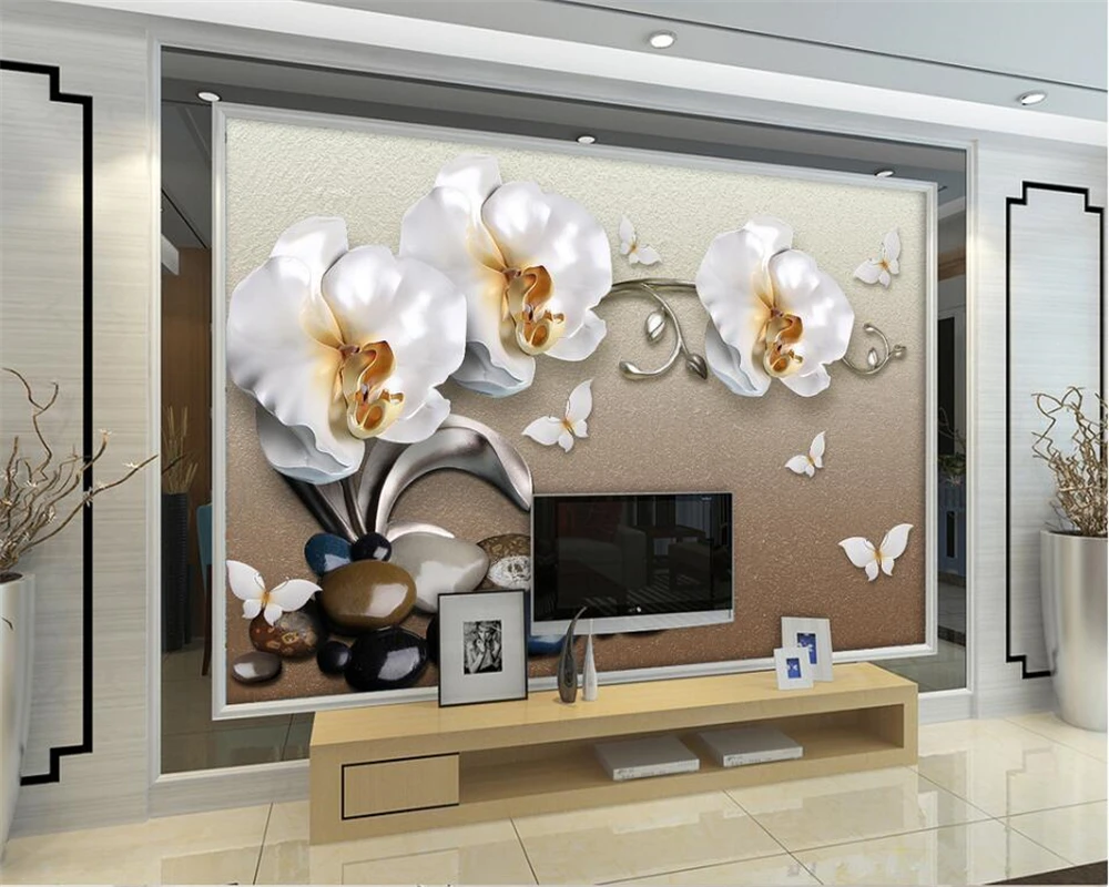 Beibehang пользовательские большие 3D обои 3d роскошные золотые ювелирные изделия