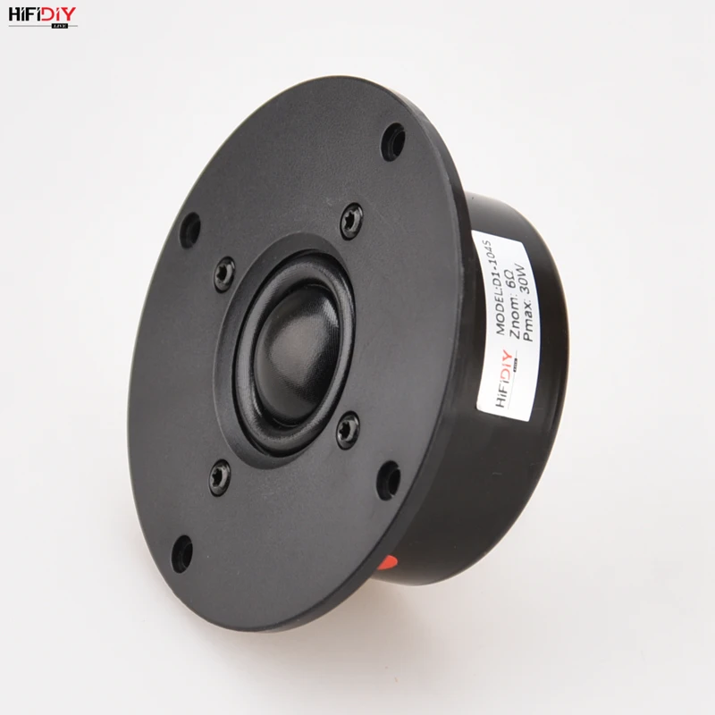 HIFIDIY LIVE hifi 4 дюймовый твитер динамик блок маслочерный шелковый край мембрана 6 Ом 30