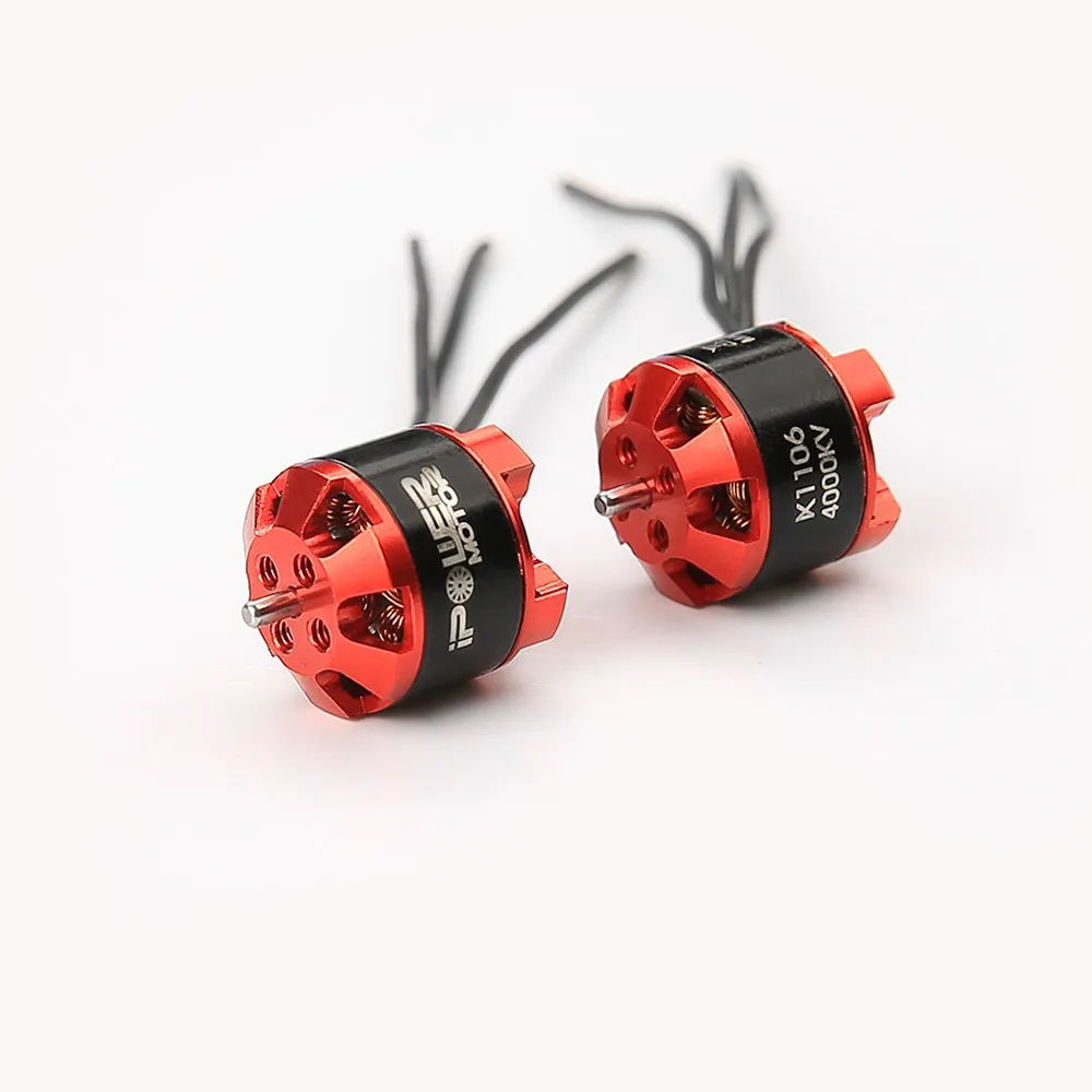4 шт. IPower силы IX1106 1106 4000KV/6000KV 2-3 S гоночного двигателя для RC Multirotor Micro Крытый FPV Racing