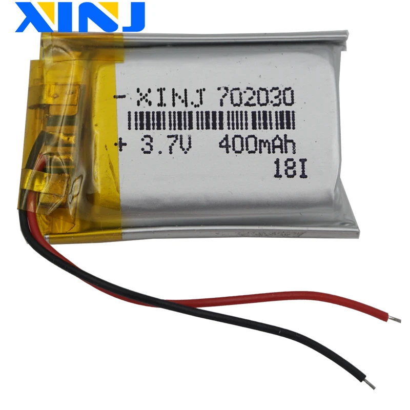 XINJ 3 7 V 400mAh полимерный литий ионный аккумулятор для GPS MP3 MP4 Электронная книга Bluetooth
