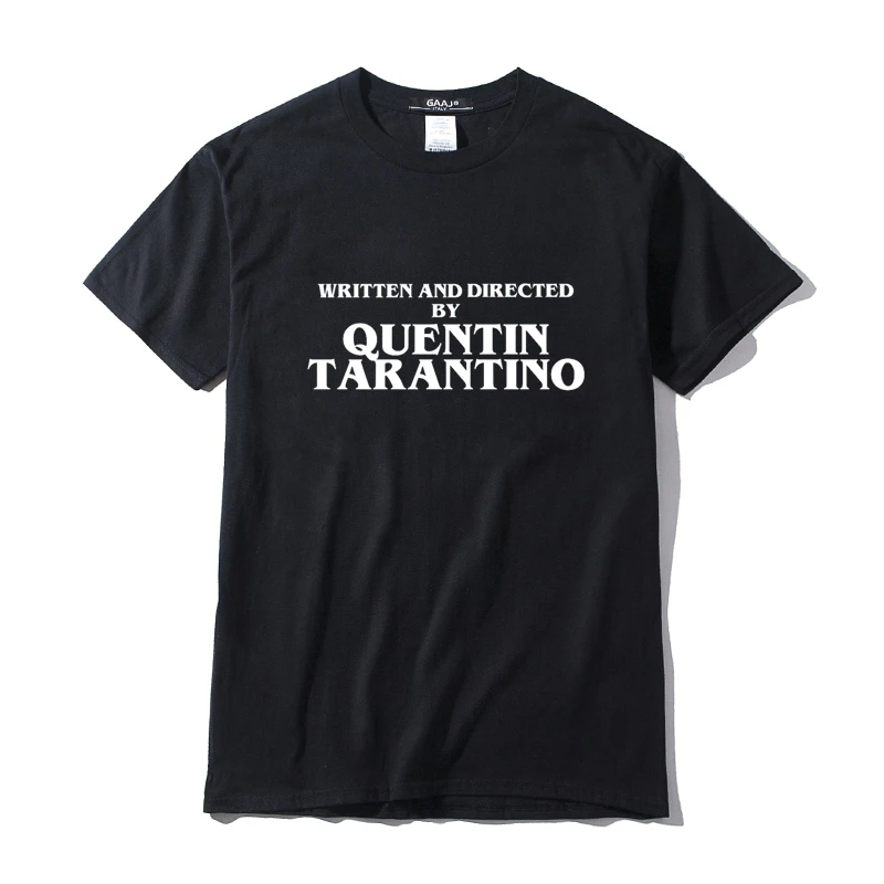 Мужская футболка с надписью QUENTIN TARANTINO уличная одежда в стиле хип хоп хлопковая