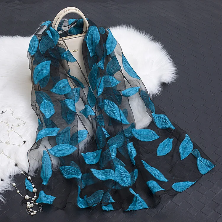 Внешняя торговля 2017 шелковый шарф евро-США с цветочным принтом Женская Весенняя