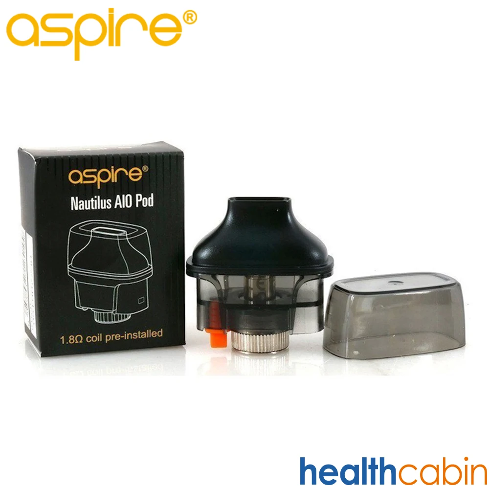 Оригинальный Aspire Nautilus AIO Pod 4 5 мл емкость 1.8ом Сменные нагревательные элементы