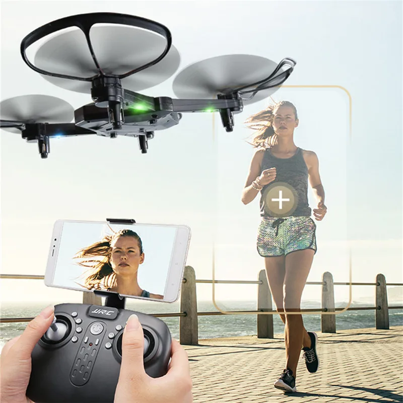 JJRC H44WH Радиоуправляемый Дрон 720P камера Wi Fi FPV складной селфи с широкоугольной HD