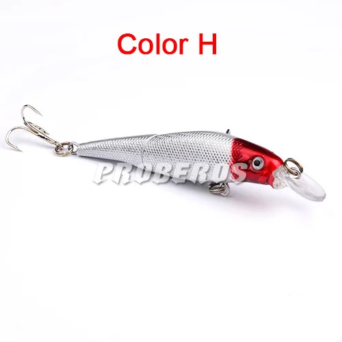 92 мм 7,2g 2 шарнирные приманки для ловли рыбы, 3D воблер с глазками Crankbait бионические приманки для рыбной ловли опускается на дно медленно наживка isca искусственный аксессуары приманка песка - Цвет: H