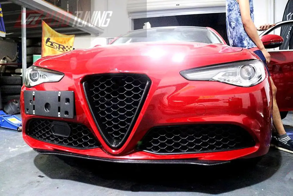 Бампер передний спойлер выхлопной наконечник для Alfa Romeo Giulia 2017 2018|Обвесы| |