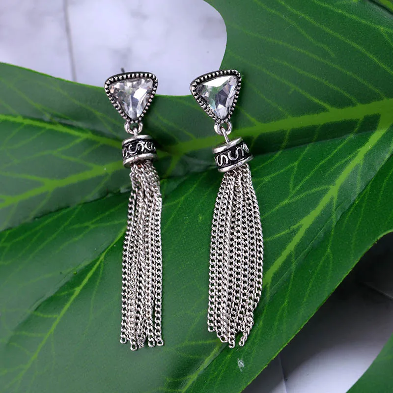 LNRRABC 2018 New Arrival 1Pair Hot Sale Graceful Design Acrylic Crystal Stars Gemetric Drop Earrings Allergy Free jewelry brinco | Украшения
