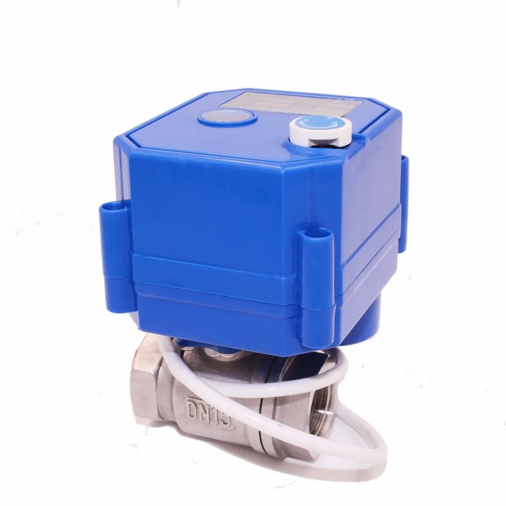 8s CWX 25S полный порт SS304 DN15 DN20 DN25 Женский BSP NPT DC5V DC12V CR01 CR02 CR05 мини 2 ходовой