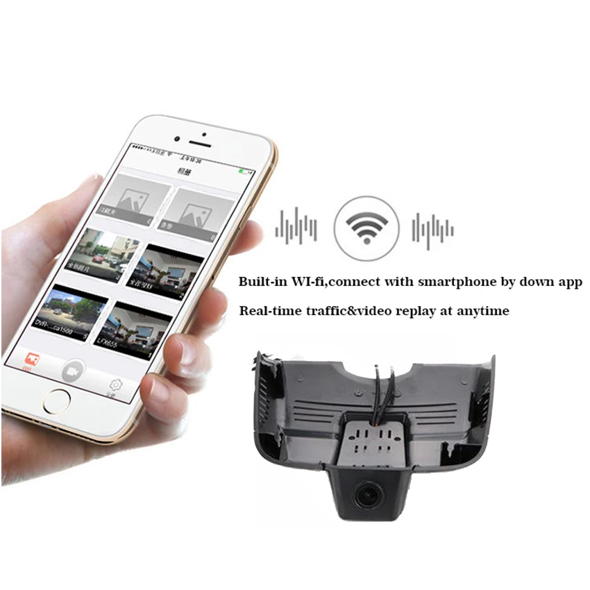 Liislee Car DVR Wifi Video Recorder Dash Cam Camera for Mercedes Benz E MB W213 W212 E63 E250 C207 A207 E300 E400 E450 2009~2019 |