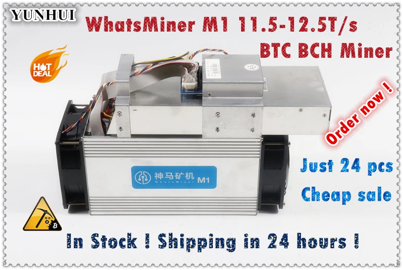 

Used Asic BTC BCH Miner WhatsMiner M1 11.5T-12.5T Economic Than Antminer S9 S9k T9+ S15 S17 T17 Ebit E9 WhatsMiner M3 M3X M20S
