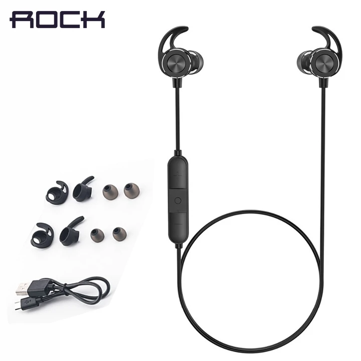 ROCK водонепроницаемый IPX67 беспроводные наушники bluetooth 3D стерео HiFi Звук спортивные