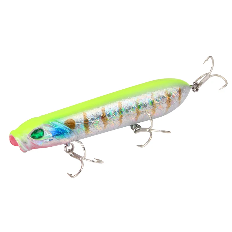 HAODIAOZHE 1Pcs Popper Bait Fishing Lure Crankbait Artificial Baits Sinking Wobblers Fish Lures With 6# Hooks Pesca YU411 | Спорт и