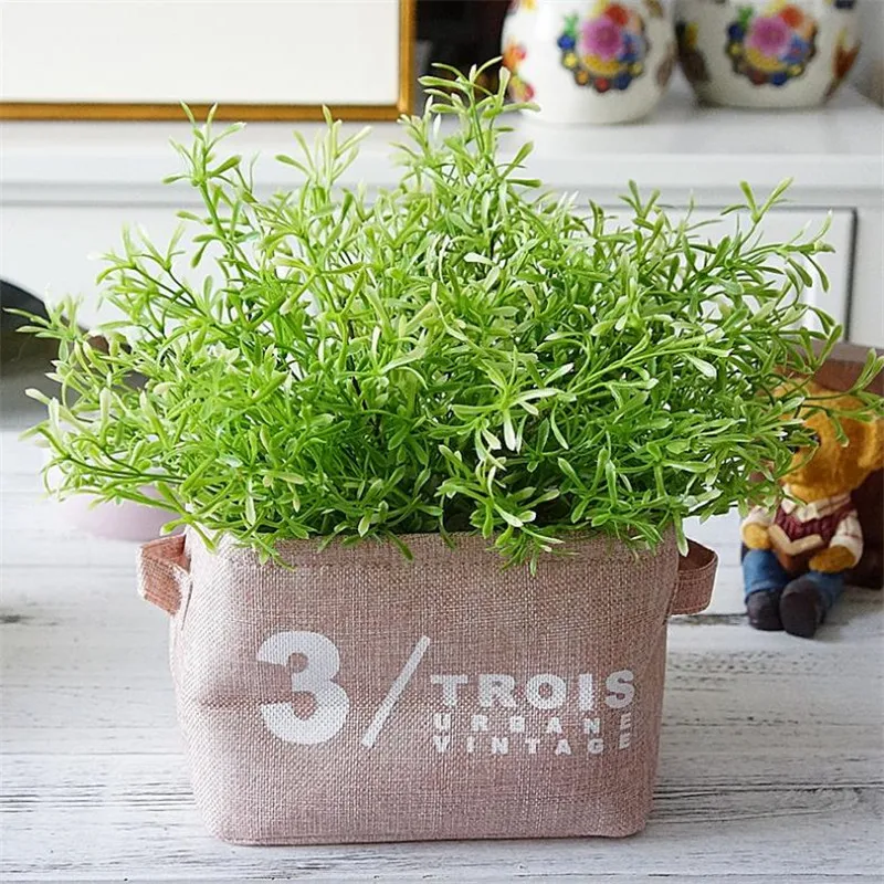 Пластмасса Greengry Bunch (7 стеблей/шт) Имитация Боба росток трава для свадьбы дома