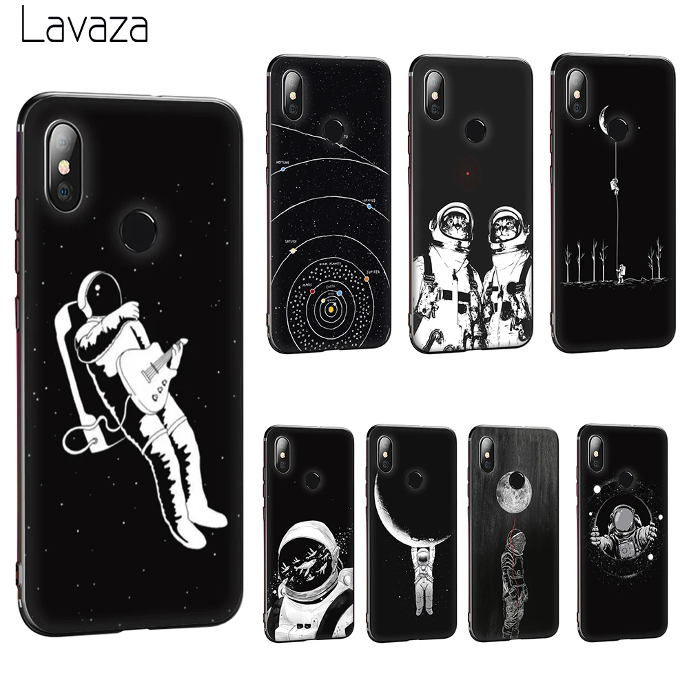 Lavaza Astronaut Drawing Black and White Soft Silicone Cover for Huawei Mate 10 20 P8 P9 P10 P20 P30 Lite Pro P Smart 2019 Case | Мобильные