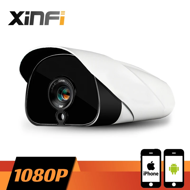 XINFI HD CCTV камера 2 0 MP ночное видение наружная Водонепроницаемая сеть 1920*1080P IP P2P ONVIF