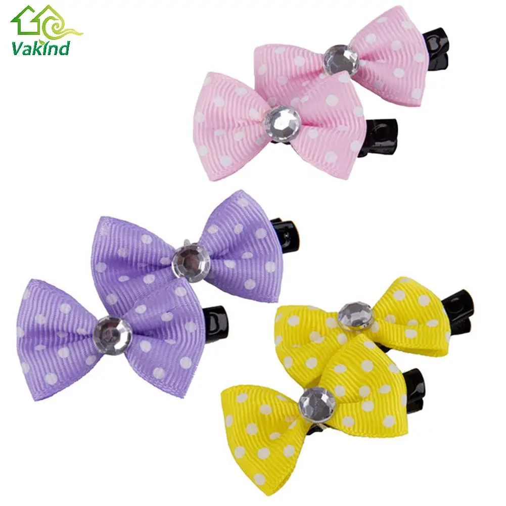 10 шт./лот товары для домашних животных аксессуары ухода за собаками заколки волос