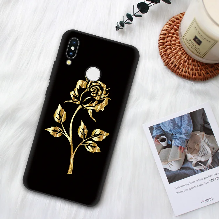 Мягкий ТПУ телефон для huawei Honor 7A Pro 9 10 8X 6A для huawei PSmart P10 P20 P8 P9 Lite Y6 Mini mate 20 Lite чехол - Цвет: jinrose