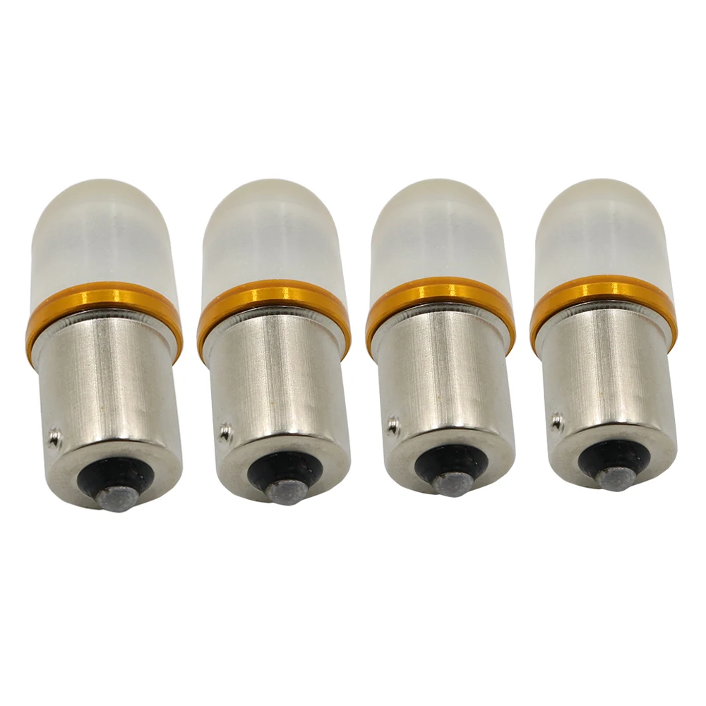 YSY 4 шт. Новинка 1156 BA15S T20 7443 2835 9smd светодиодные лампы силиконовые Автомобильные