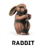 Bronze rabbit Мини размер Латунь Бронза Медь Китайский 12 зодиака фигурки животных подставка для ароматических палочек офисный стол Декоративные - Цвет: Bronze rabbit