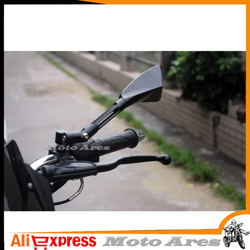 Алюминиевое мотоциклетное боковое зеркало заднего вида Tomok для honda yamaha Kawasaki z750 Z800