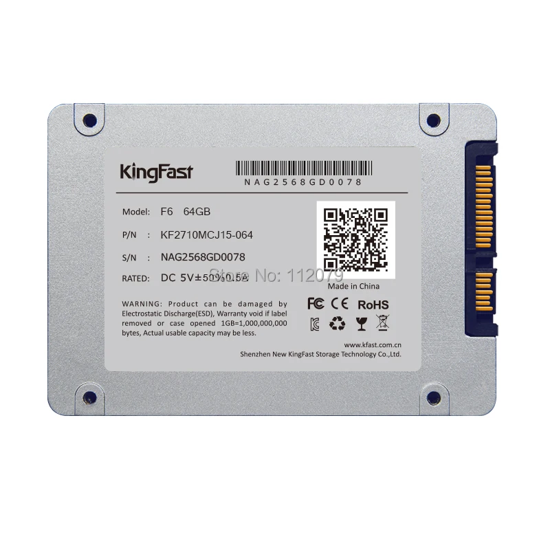 KingFast F6 60gb SSD 2.5inch SATA3 7mm Solid State Disk (MLC NAND Flash) for Laptop Notebook | Компьютеры и офис