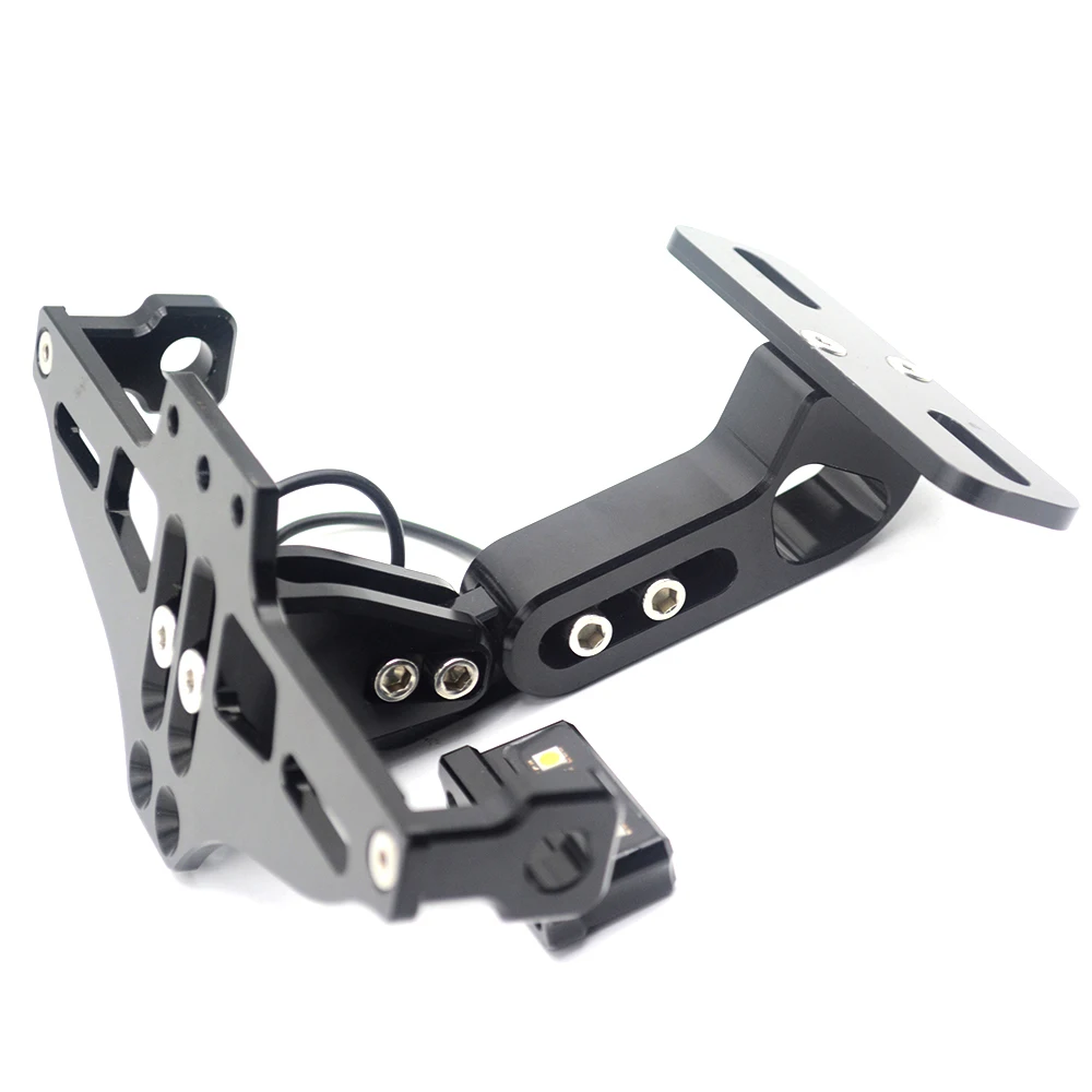 Motorcycle Adjustable Angle License Number Plate Frame Holder Bracket For ducati 999/S/R 749/S/R S4RS1198/S/R 848 /EVO GT 1000 | Автомобили