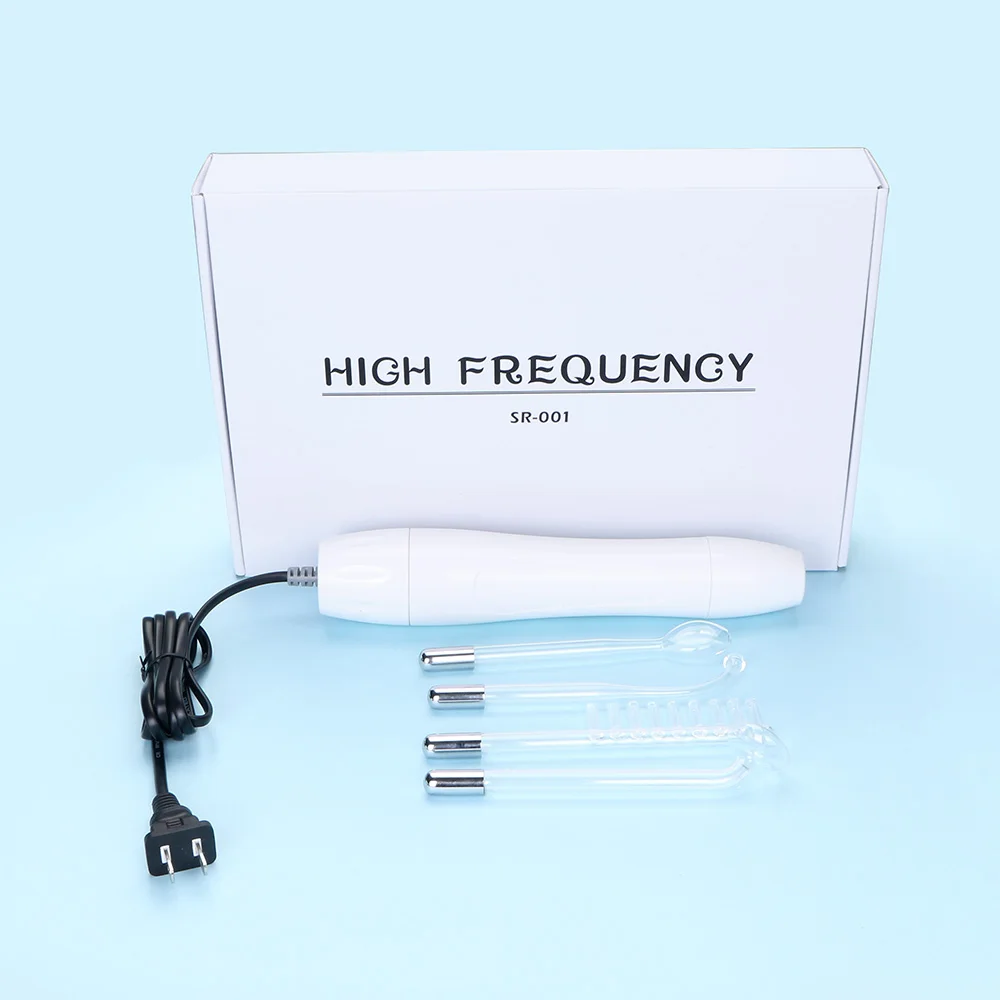 High Frequency Facial Device Electrode Wand Electrotherapy Glass Tube Acne Face Skin Improve Beauty Machine | Красота и здоровье