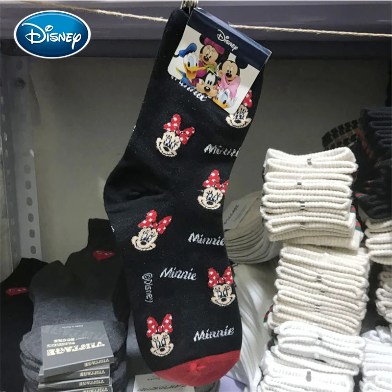 Симпатичные Мультяшные хлопковые носки Disney 2019 новый дизайн повседневные Мягкие |