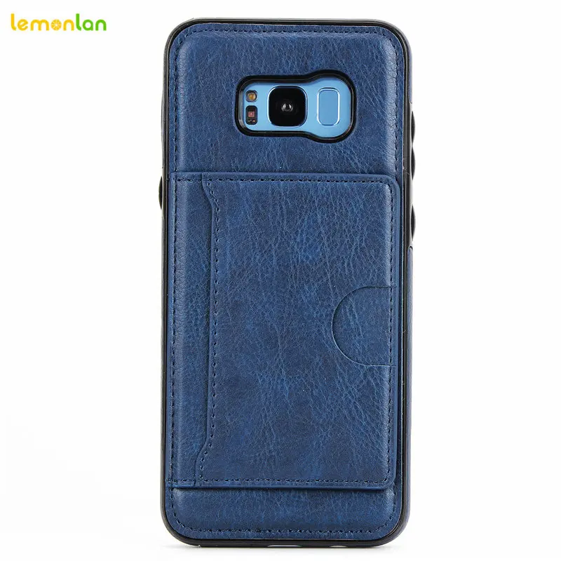 Lemonlan для Samsung S8 Ретро съемный кошелек магнитные кожаный чехол для телефона для Samsung Galaxy s8plus S8 плюс сумка В виде ракушки крышка