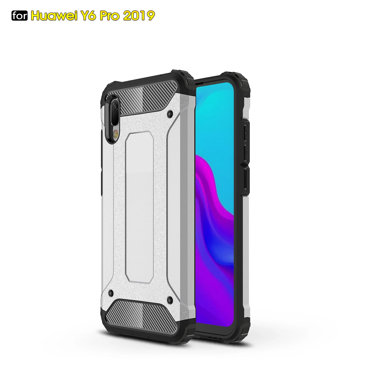 Защитный ТПУ чехол для Huawei Y5 Y6 Y7 Pro Prime 2019 силиконовый Жесткий защитный телефона 5y