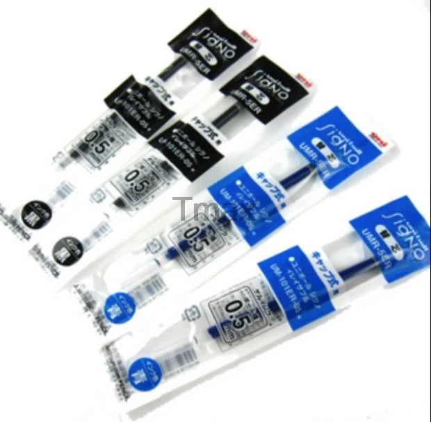 Стержни для гелевых ручек Mitsubishi Uni 0 5 мм 12 шт./лот|erasable gel pens|gel pen refillerasable refills |