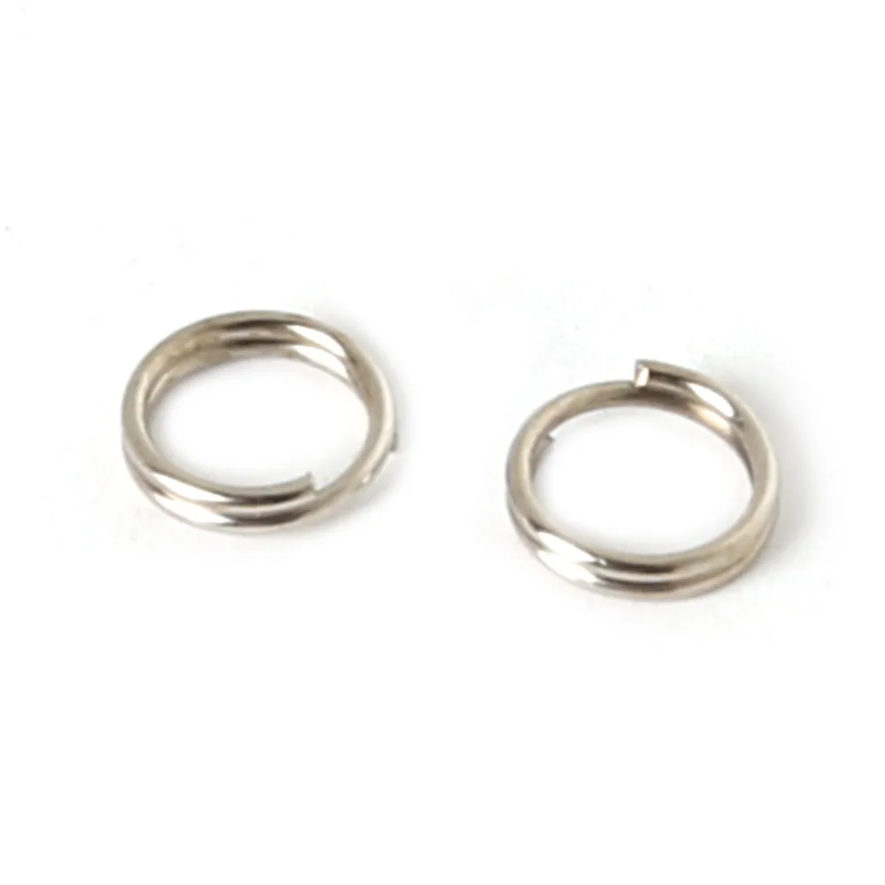 Железные двойные петли открытые соединительные кольца 6 мм (800 шт.) 8 (400 10 (300