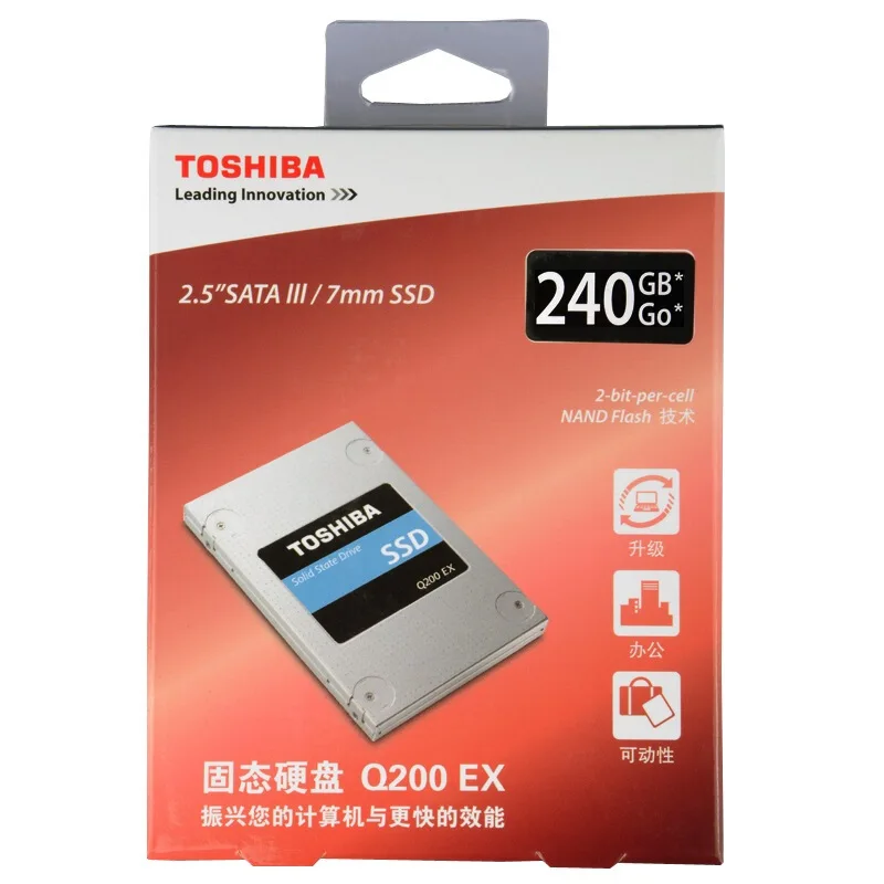 Оригинальный встроенный твердотельный накопитель TOSHIBA Q200EX 240G MLC жесткий диск 2 5