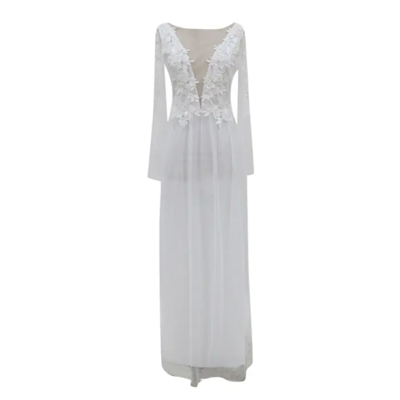 Женское длинное платье на бретельках элегантное вечернее облегающее кружевное с