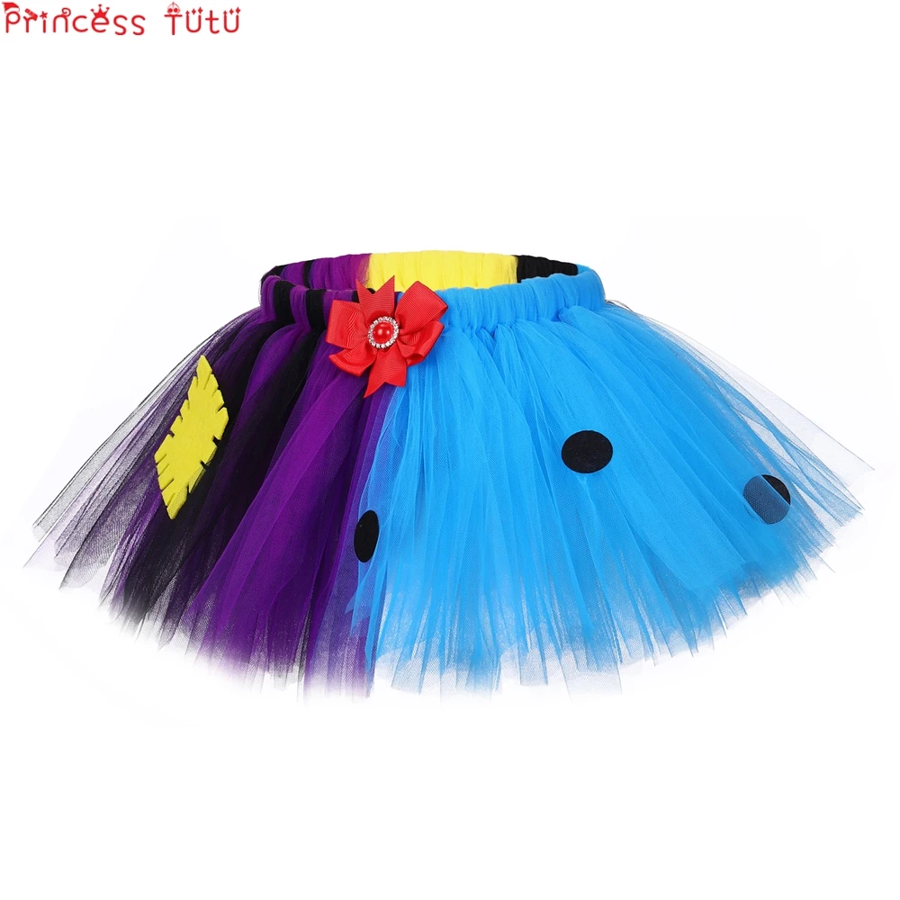 Костюм кошмар до Рождества для девочек юбка костюмированной вечеринки на