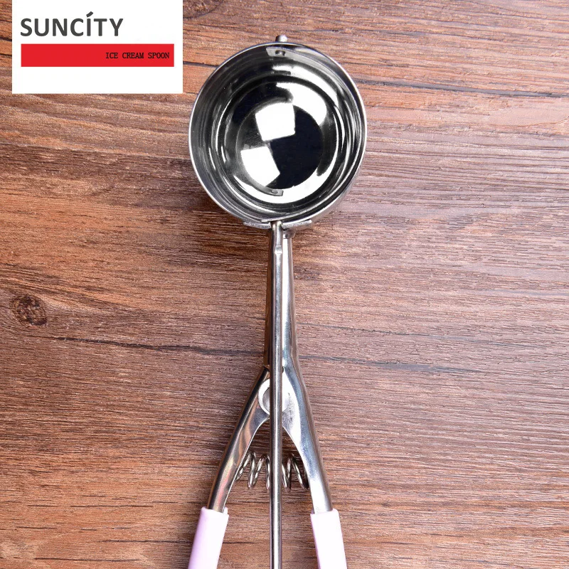Ложка для мороженого из нержавеющей стали ложка картофеля и печенья кухонные