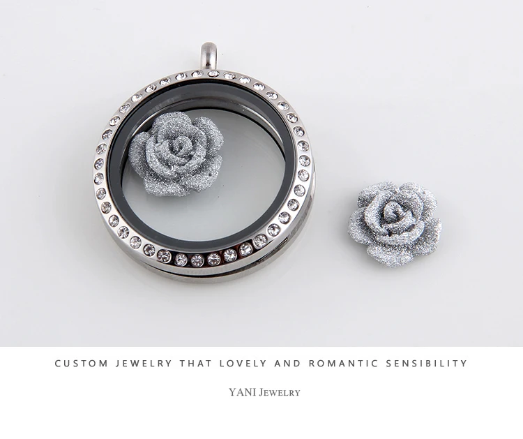 20 шт./лот новейшие Подвески с плавающими цветами подходят для стеклянных