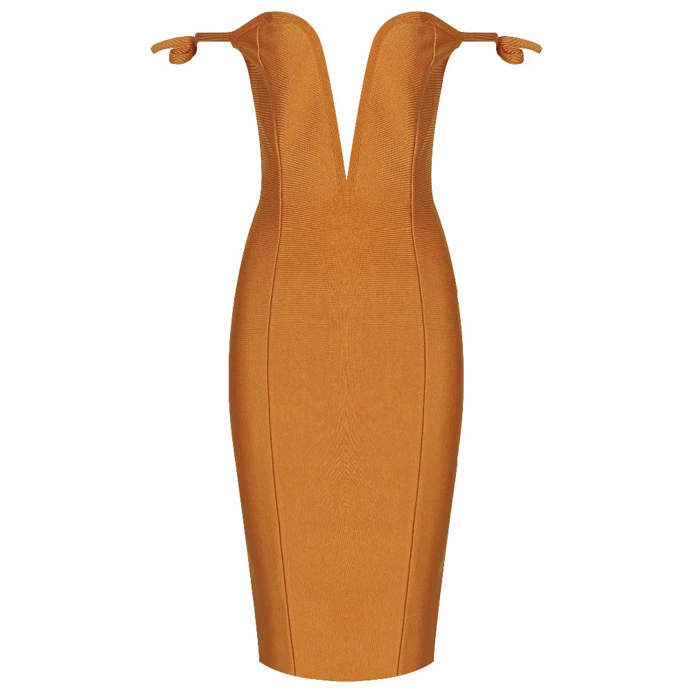 Новое поступление Для женщин сексуальное платье с открытыми плечами желтое