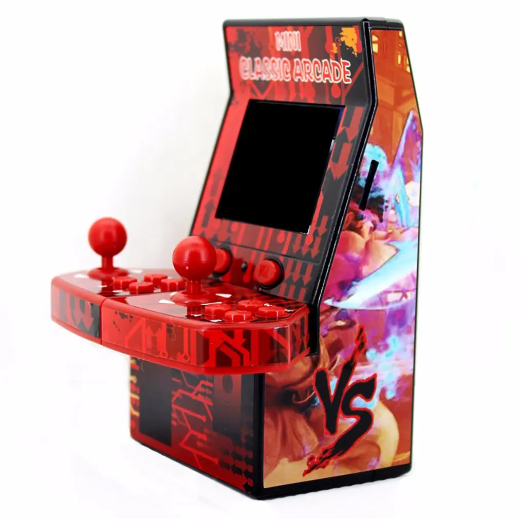 Mini Portable Arcade Machine Classical Retro Handheld Video Game Console Built-in 183 Arcade Games Support TF Card