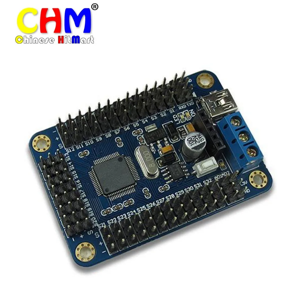 32 канальный USB Servo плате контроллера серводвигателя щит контроллер 3.0