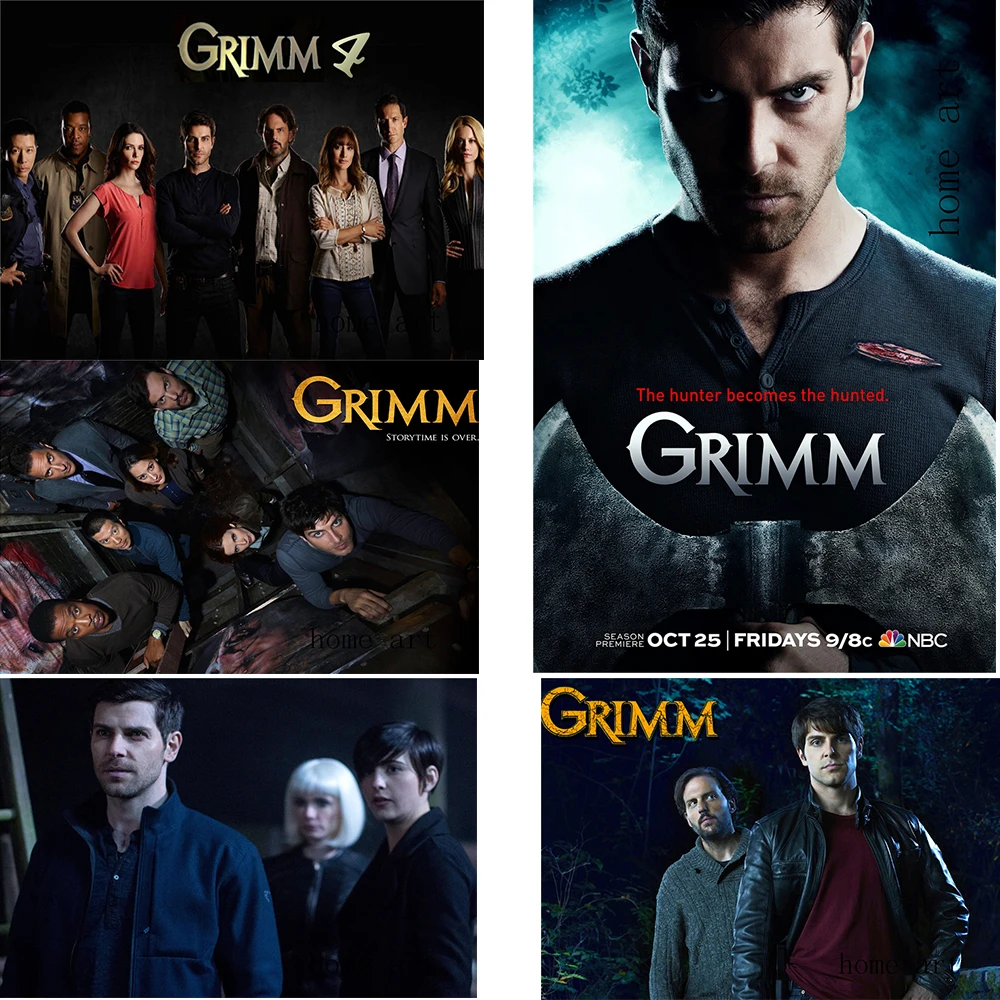 Плакат GRIMM с прозрачным изображением настенные наклейки украшение для дома