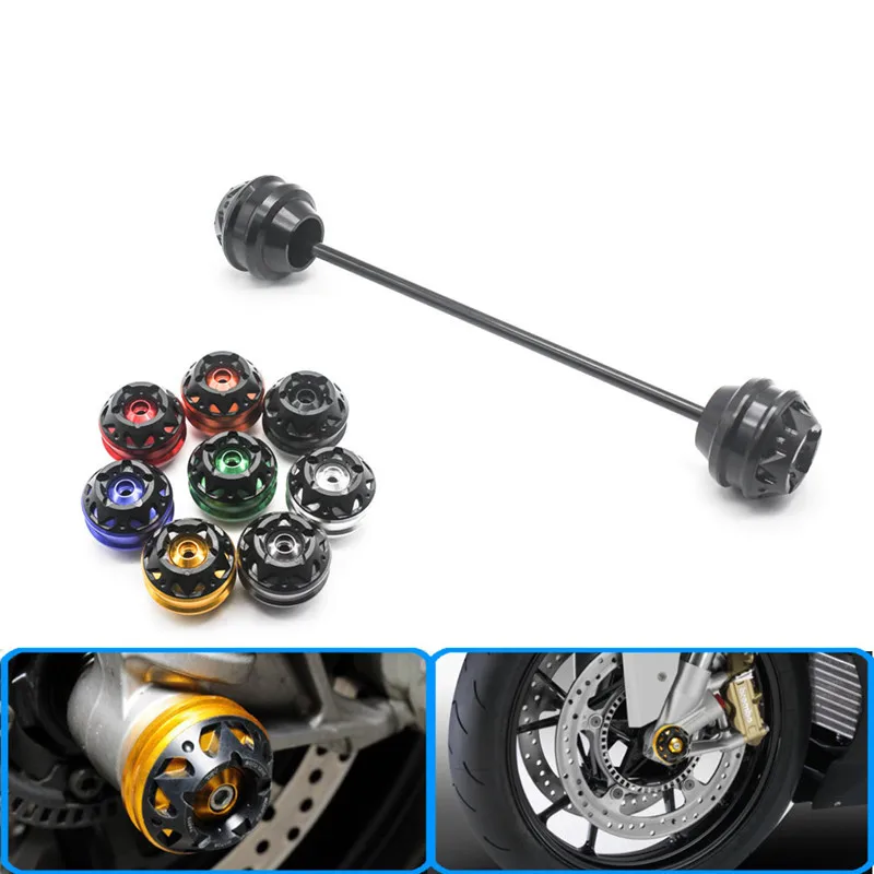 

Free shipping for BMW G650 X-Country 2006-2008 CNC Modified Motorcycle Front wheel drop ball / shock absorber