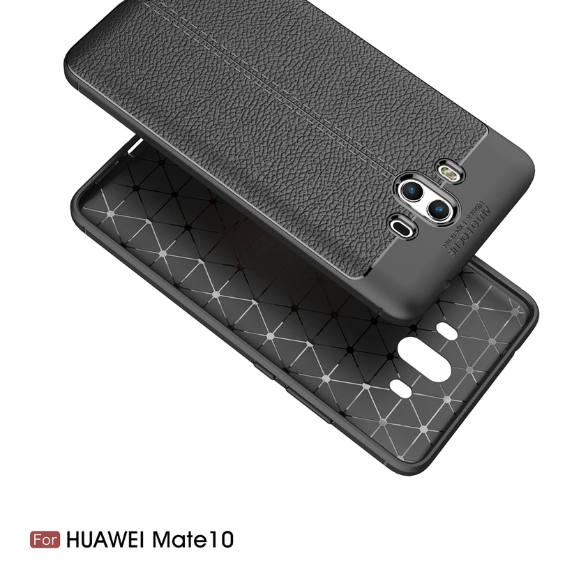 Для Huawei Mate 10/Mate10 5 9 &quotчехол для телефона защитный чехол смартфона мягкий личи striae