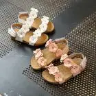 Новинка Модные сандалии из искусственной кожи для маленьких девочек 0 5 лет