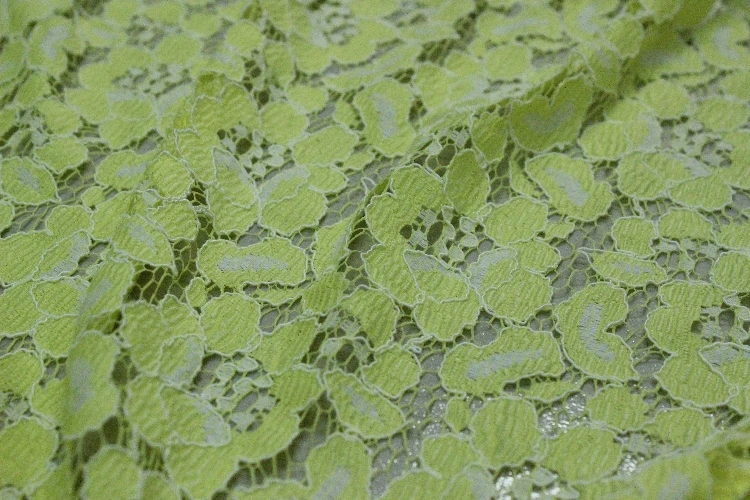 Кружево с вышивкой LEO &amp LIN желтые цветы ткань для рубашек и платьев летняя